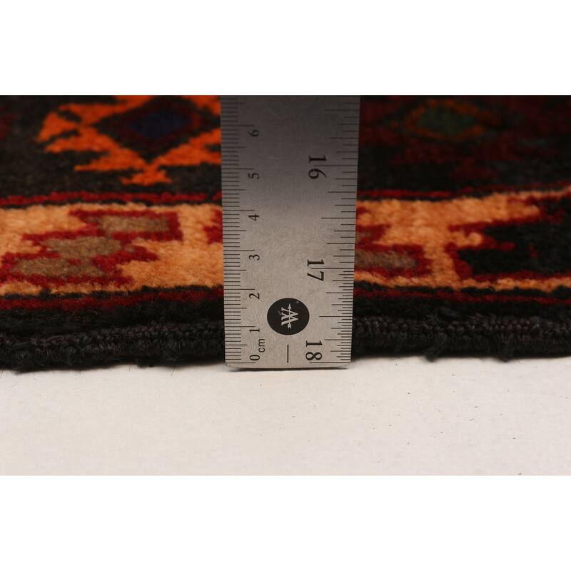 Teimani Black Rug 4'5" x 7'5" - 4'5 x 7'5