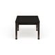 preview thumbnail 9 of 13, Furniture of America Tays Contemporary Black Solid Wood Dining Table