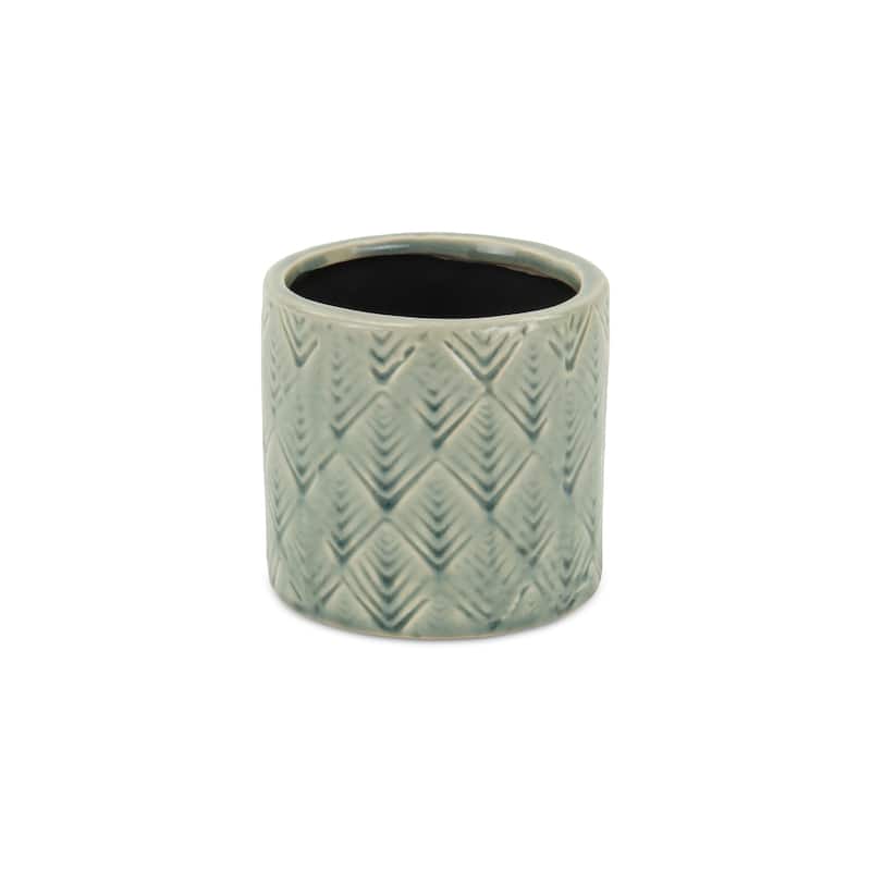 Arzati Viridescent Green Ceramic Pottery