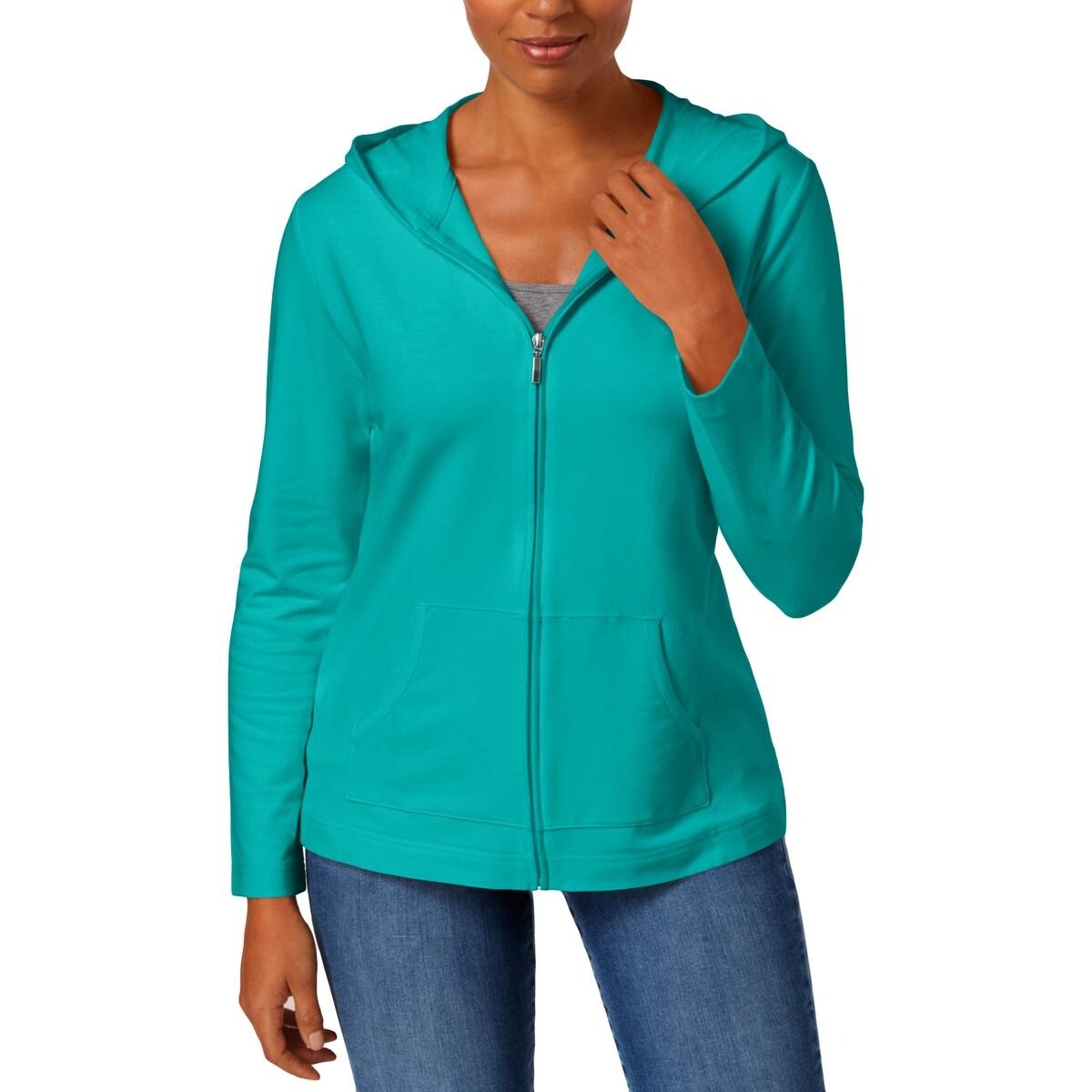 karen scott zip up jacket