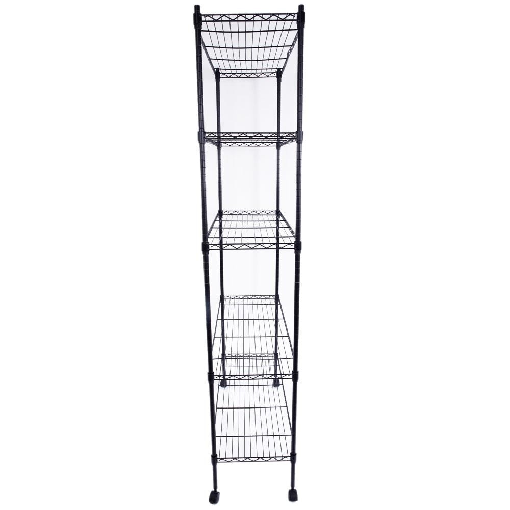 Metal rolling shelves hotsell