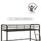preview thumbnail 14 of 14, Avenue Greene Avery Junior Twin Metal Loft Bed