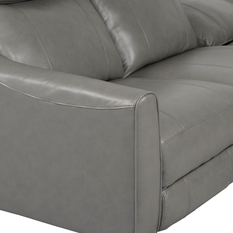 Milos 83" Zero Gravity Leather Power Reclining Sofa with USB Ports