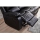 preview thumbnail 19 of 23, Betsy Furniture 3 Piece Bonded Leather Reclining Living Room Set, Sofa, Loveseat and Glider Chair
