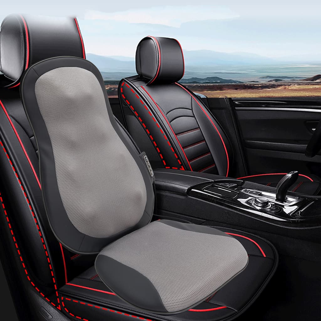 Anmytek Shiatsu Massage Chair Pad with Heat for Car