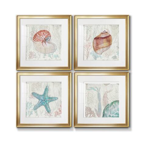 Coral and Shell I-Premium Framed Print - Ready to Hang - Multi-Color