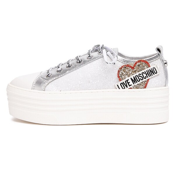 love moschino platform sneakers