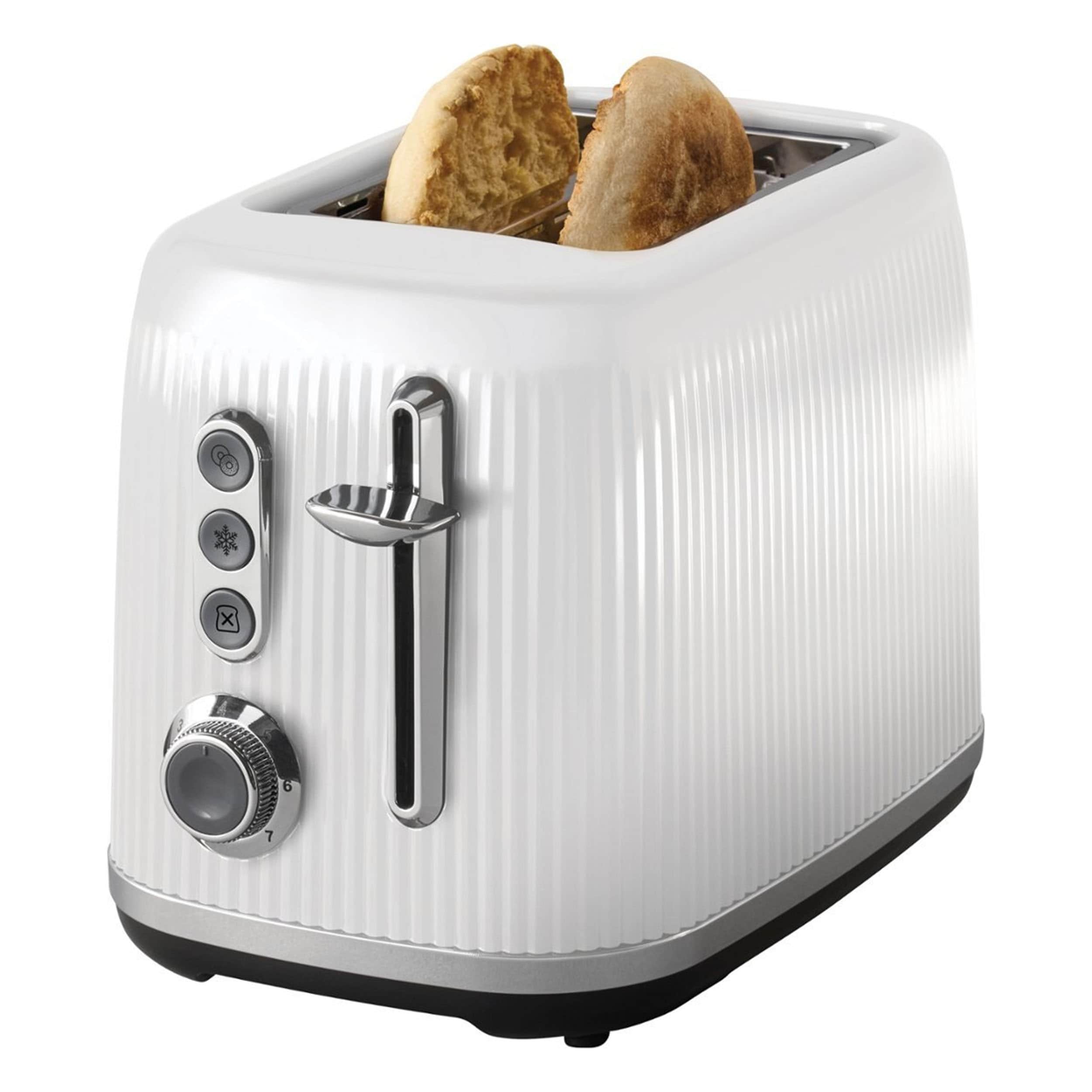 WHALL Toaster 4 Slice Stainless Steel,Toaster-6 Bread Shade Settings,B –  Whall