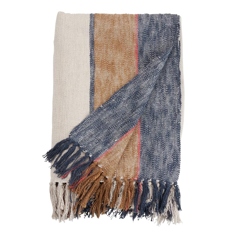 Striped Design Throw