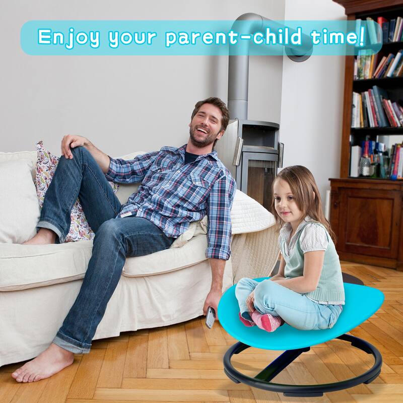 YUKOOL Round Spinning Swivel Chair - Boost Balance and Coordination in Kids