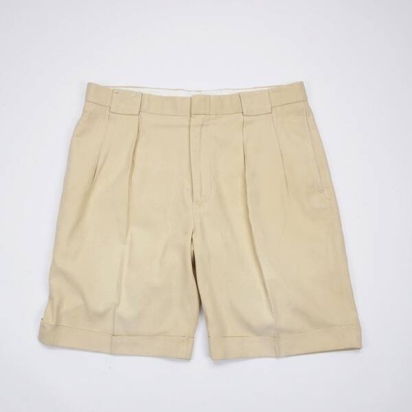 Shop Polo Golf Ralph Lauren Vtg Pleated Cuffed Casual Golf Shorts Mens 34 Overstock 23040209