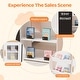 preview thumbnail 5 of 5, Wooden Pretend Market Self-Checkout Station Playset