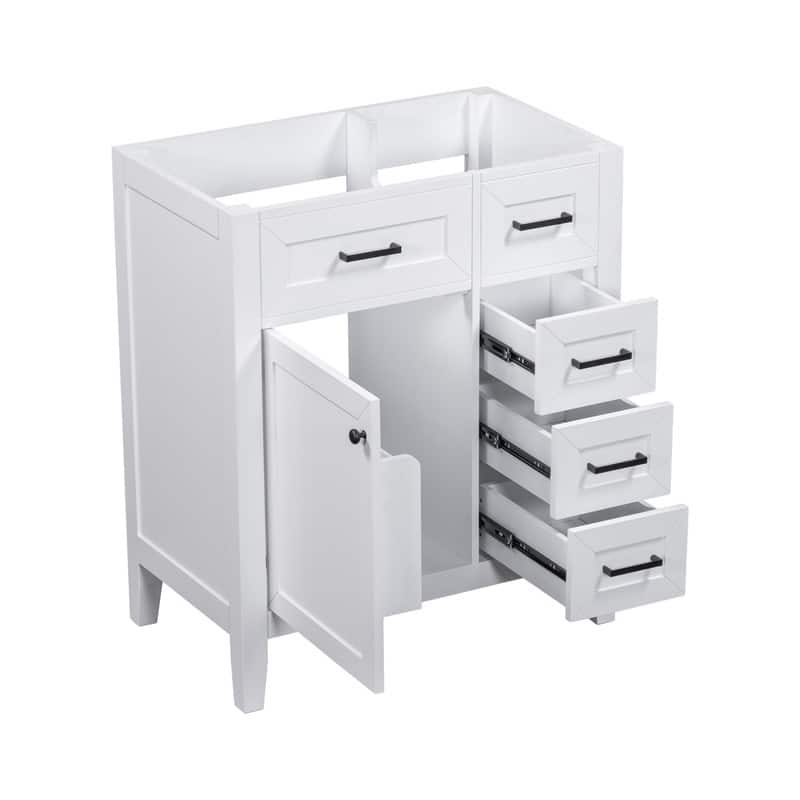 30" Bathroom Vanity without Sink, Cabinet Base Only, Bathroom Cabinet