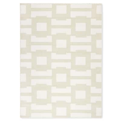 TOMMY BAHAMA Isla Coastal Geo Indoor Outdoor Area Rug, Geometric Modern Design, UV Fade Resistant