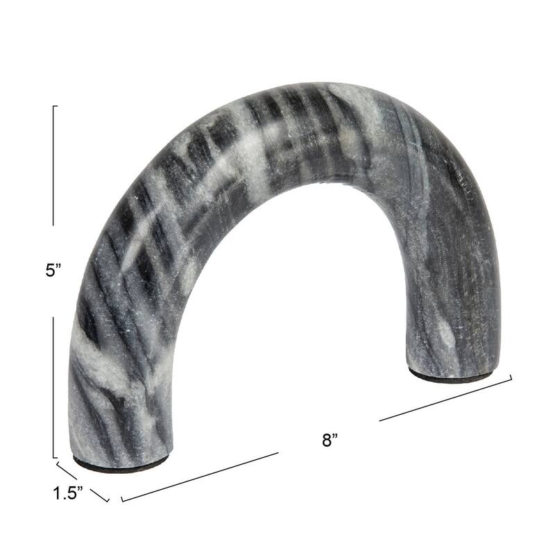 Marble Arch Tabletop Shelf Decor - 8.0"L x 5.0"W x 1.5"H
