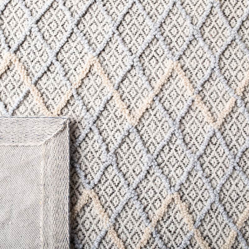 SAFAVIEH Handmade Trace Keena Wool/ Viscose Rug