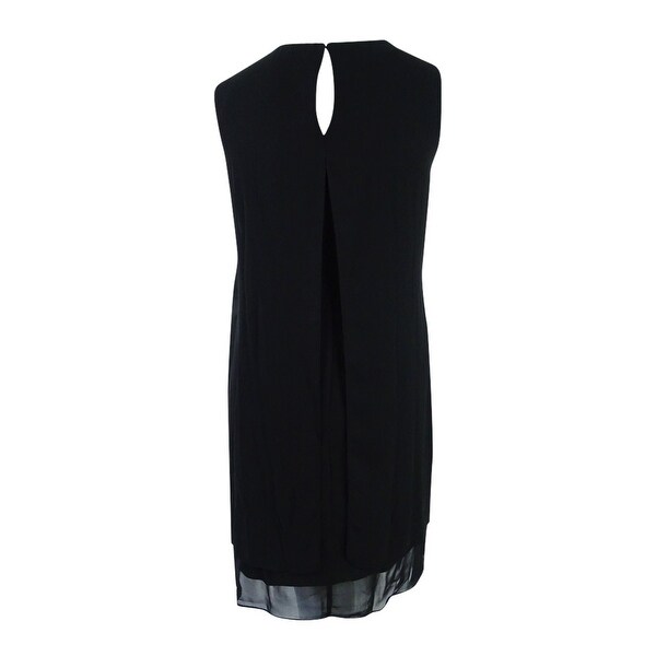 chiffon layered dress plus size