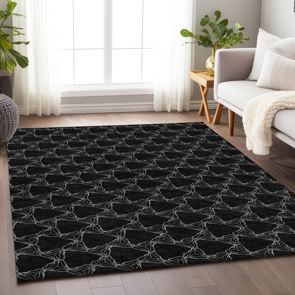 Premium Washable Super Soft Modern Geo Mayfield Rug