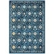 preview thumbnail 52 of 52, SAFAVIEH Evoke Leisa Floral Damask Boho Rug 5'3" x 7'6" - Royal/Ivory - Rectangle