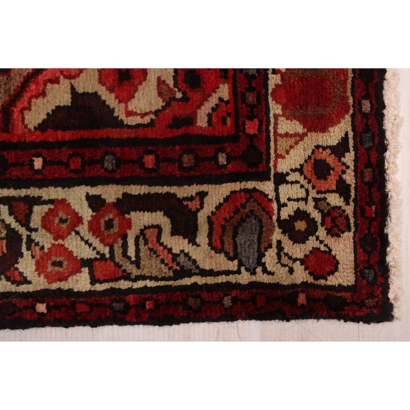 ECARPETGALLERY Hand-knotted Andelz Navy Wool Rug - 3'4 x 9'10