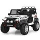 preview thumbnail 3 of 30, Costway 12V Kids Ride On Truck Remote Control Electric Car with - 45'' x 28.5'' x 28.7'' White