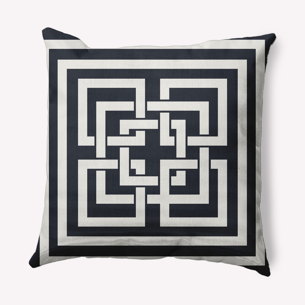 Greek New Key Nautical Decorative Indoor Pillow