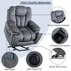 preview thumbnail 8 of 22, Oversized Power Assist Lift Recliner Chair With Massage and Heating with 2 Concealed Cup Holders for Elderly
