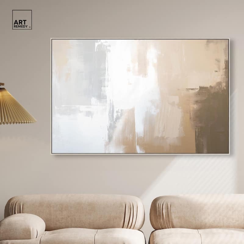 Solace in Softness I Canvas by Art Remedy