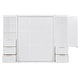 preview thumbnail 40 of 38, Queen Size Murphy Bed Wall Bed with Closet ,Drawers and Shelves