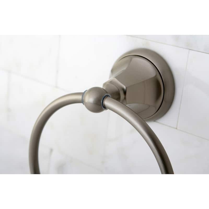 Kingston Brass Metropolitan 6-Inch Towel Ring