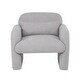 preview thumbnail 20 of 42, Stylish and Minimalist Single Sofa Chair with Arms and Pillow, Armchair, Accent Chair for Living Room, Bedroom, Study