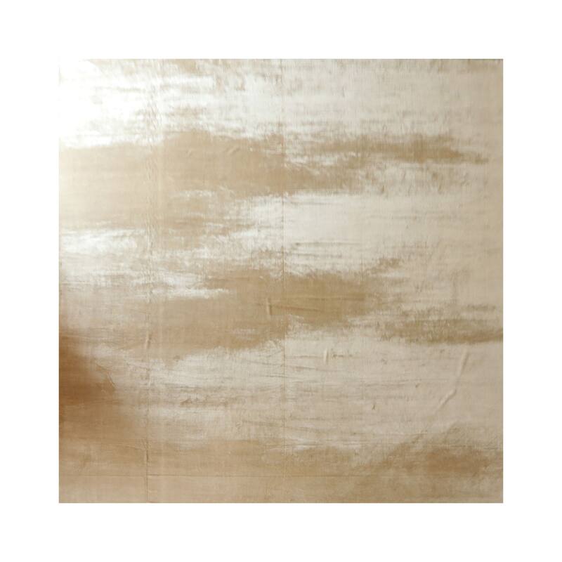 Multi Size Hand Knotted Beige Tibetan Silk Contemporary Rug
