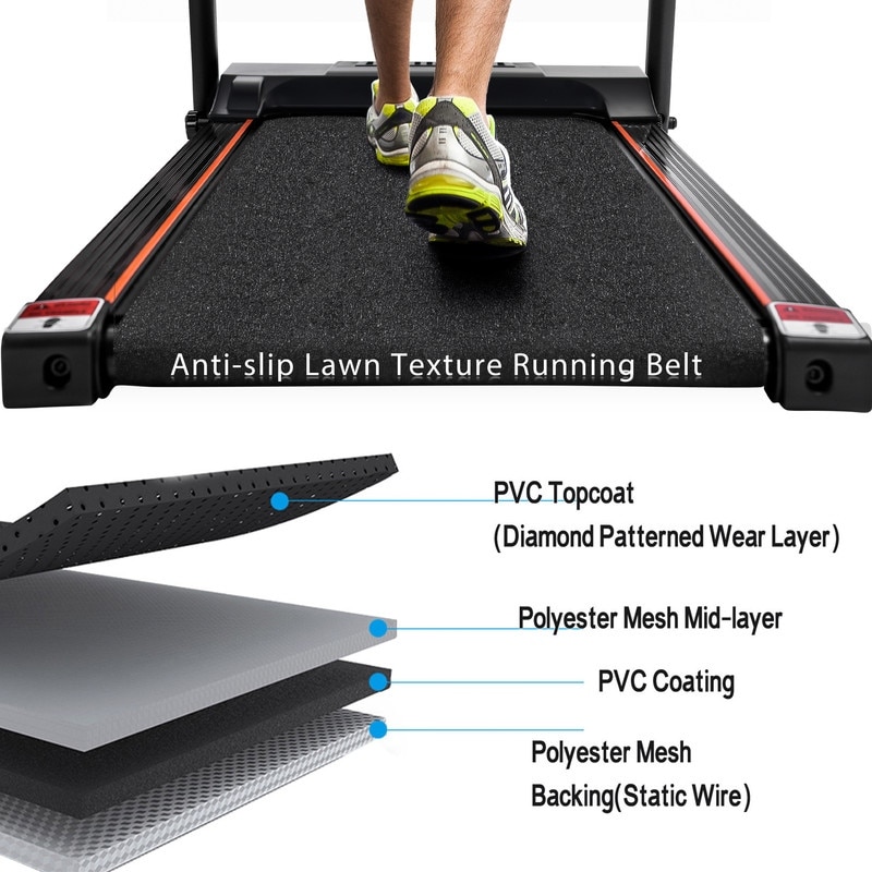 Power by clearance wear treadmill