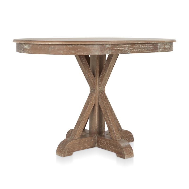 Maxwell Oval Pine Wood Dining Table by Kosas Home