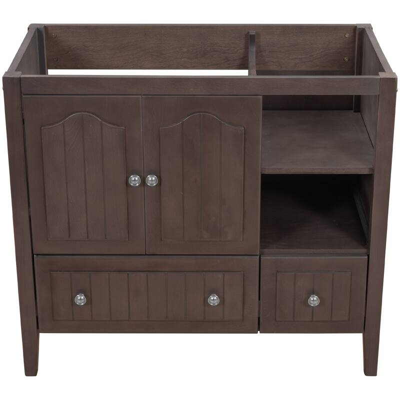 36" Bathroom Vanity with Solid Wood Frame