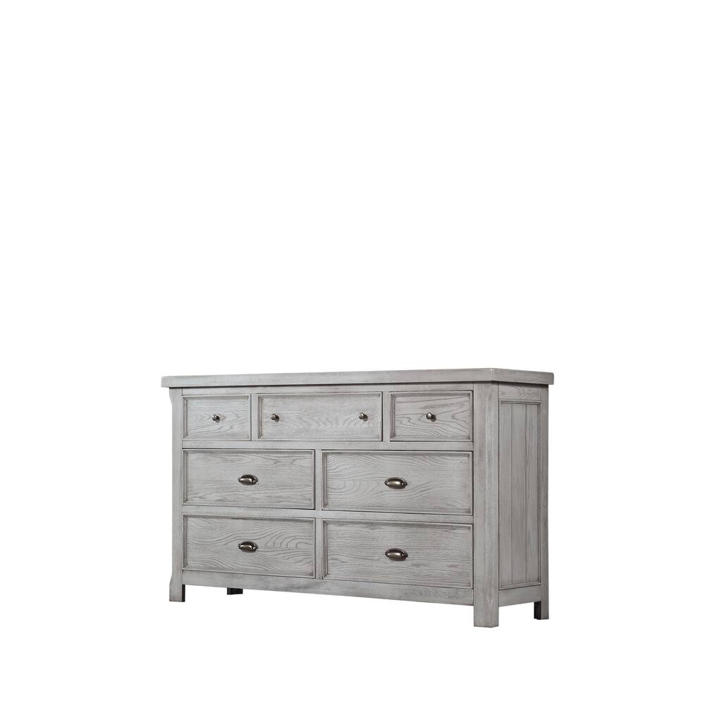 The Gray Barn Edison Modern Farmhouse 7-Drawer Dresser