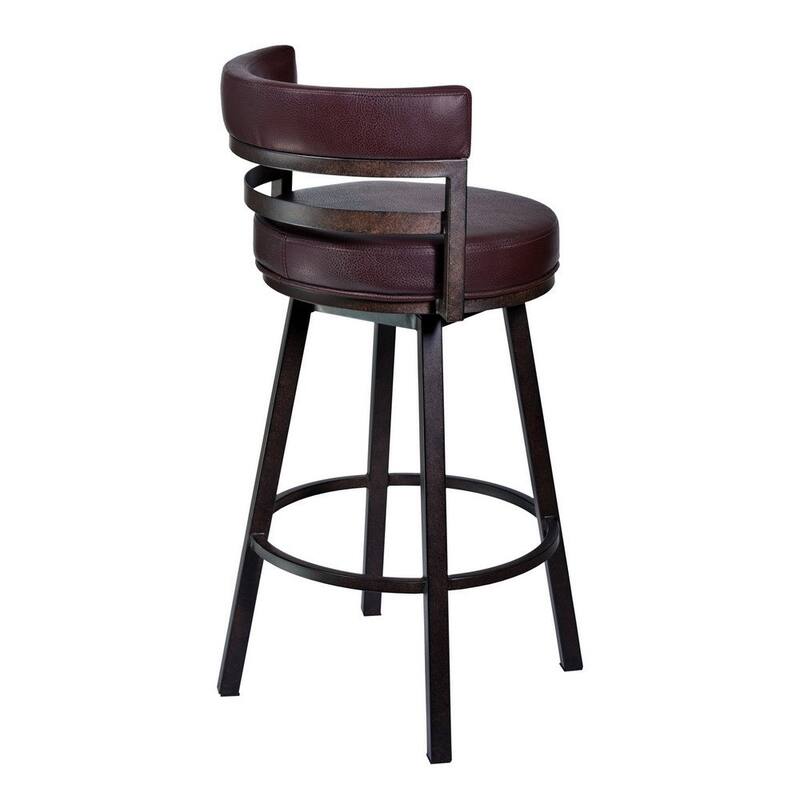 26 Inch Swivel Counter Stool Chair - 35 H x 21 W x 20 L