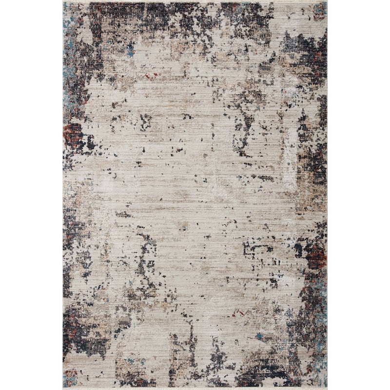 Alexander Home Reese Abstract Modern and Contemporary Area Rug