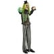 preview thumbnail 10 of 8, 6.1' Life Size Halloween Animatronic Circus Clown, Sound and Motion Activated with Light Up Eyes, Talking and Laughter