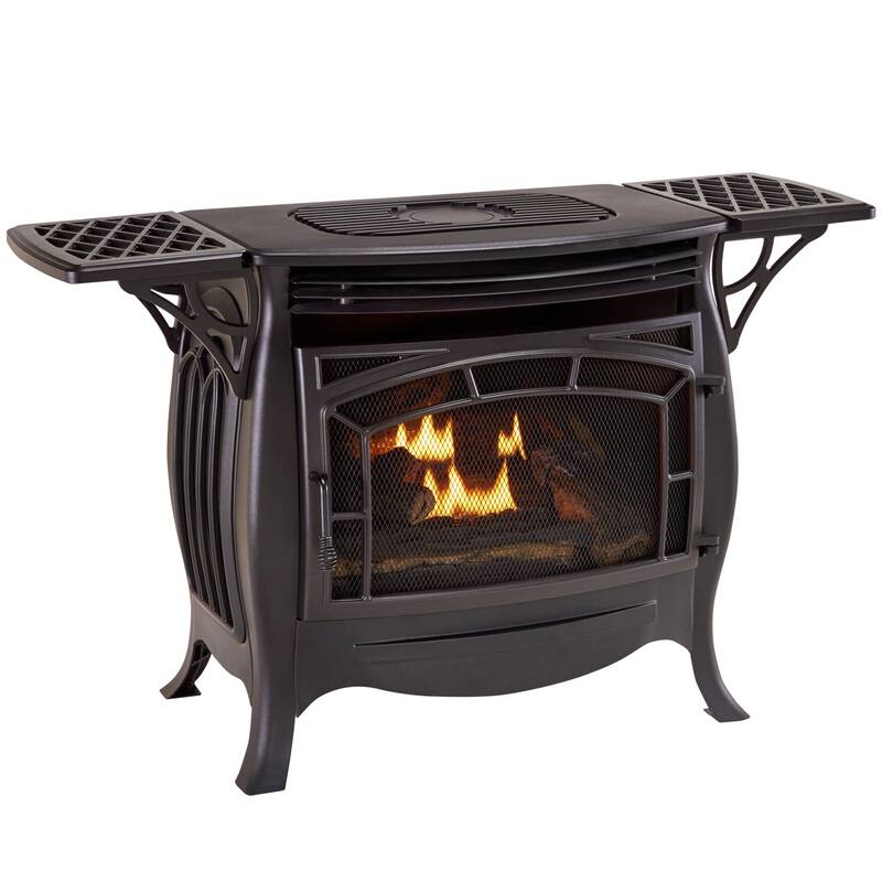 Duluth Forge FDSR25 26,000 BTU Vent Free Dual Fuel Free Standing Stove