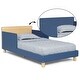 preview thumbnail 5 of 12, Wood Toddler Bed with Reversible Headboard