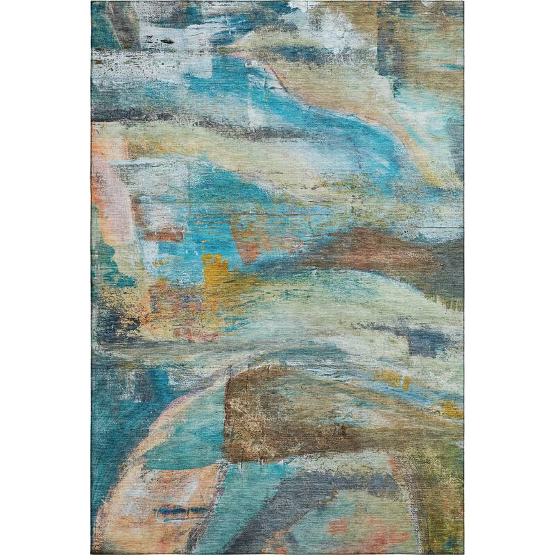 Premium Washable Super Soft Abstract Chic Mayfield Rug
