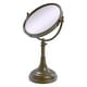 preview thumbnail 1 of 15, Allied Brass Height Adjustable 8 Inch Vanity Top Make-Up Mirror 3X Magnification