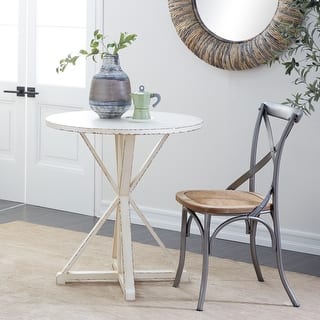 Wood Accent Table - Brown or White
