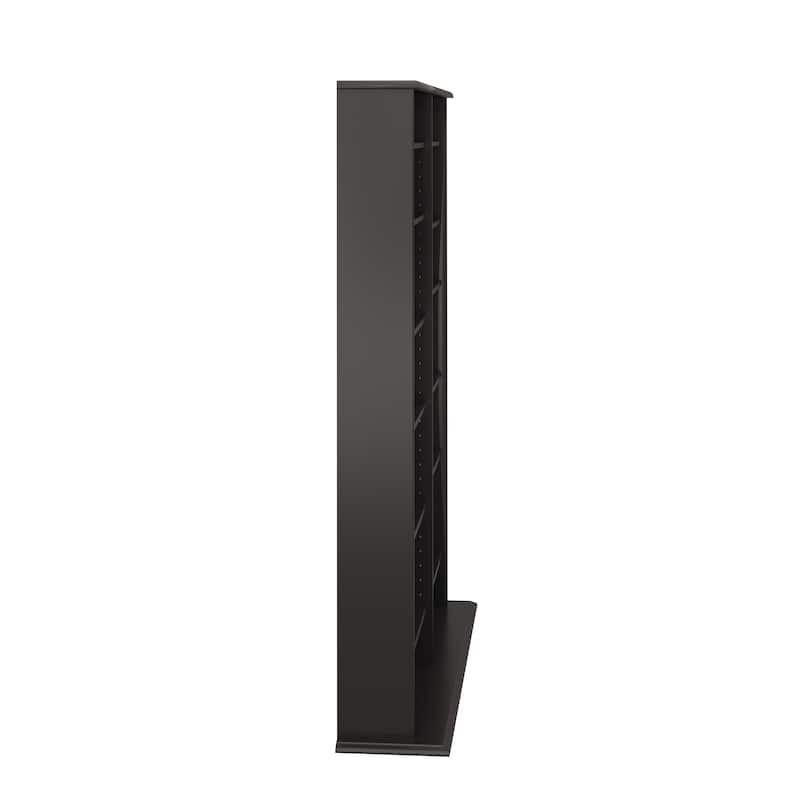 Prepac Media Storage Display Cabinet 8.75" D x 38.75" W x 51" H