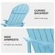 preview thumbnail 79 of 134, WINSOON All Weather HIPS Outdoor Rocking Chair, Set of 2