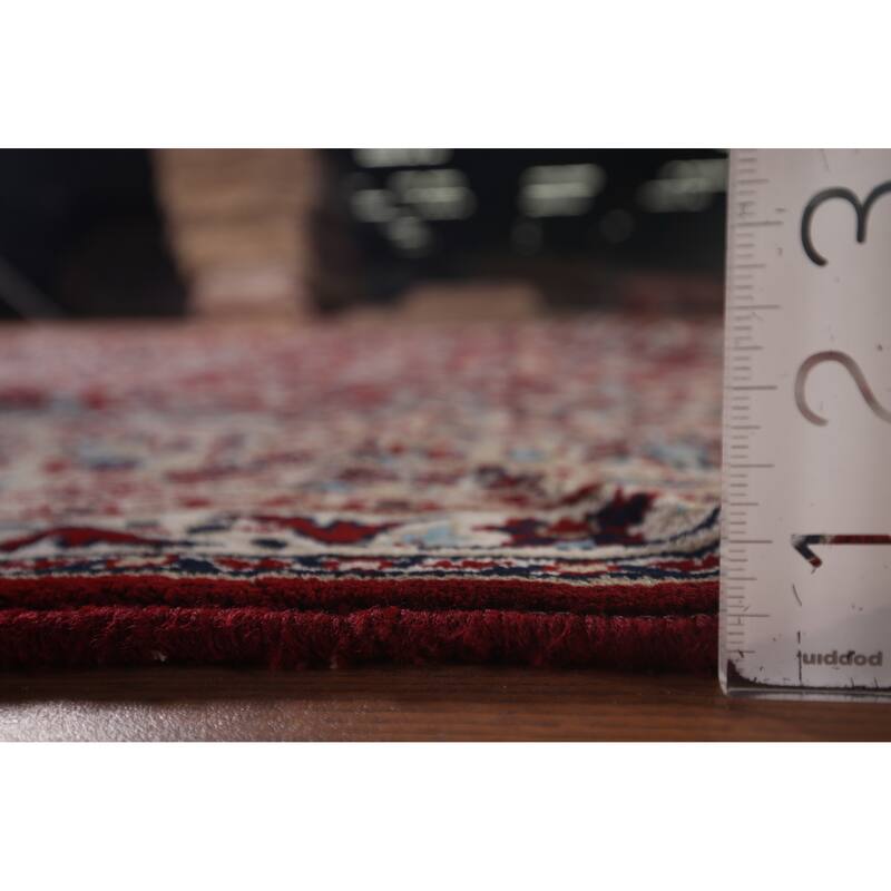 Traditional Floral Mashad Turkish Area Rug Machine Made Carpet - 6'6" x 9'7"