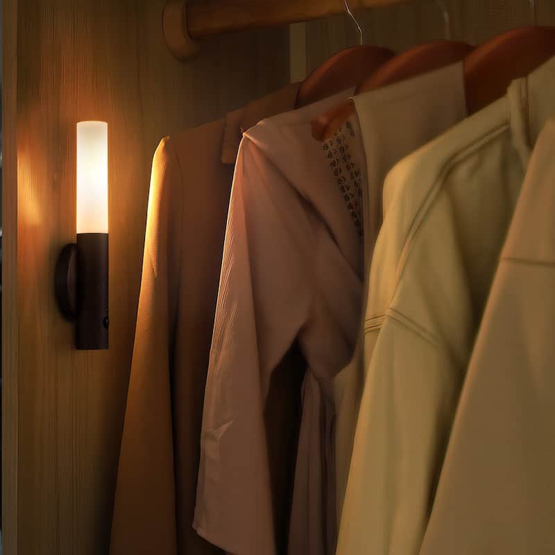 Rechargeable Motion Sensor Wall Sconce Magnet LED Night Lights Stick