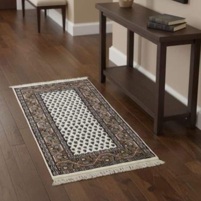 HERAT ORIENTAL Hand-Knotted Mir Wool Rug 6'7 x 9'10 - 6'7 x 9'10