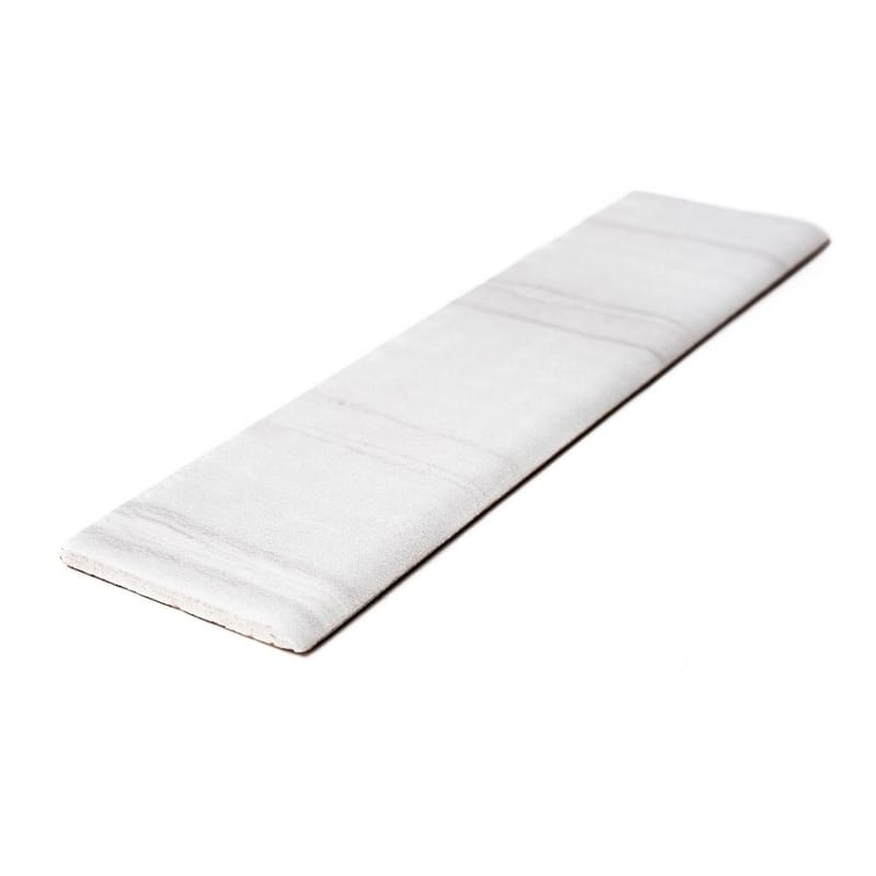 The Tile Life Tampa 3x18 Grey Porcelain Bullnose Wall Tile - 3 x 18 - 1 Piece